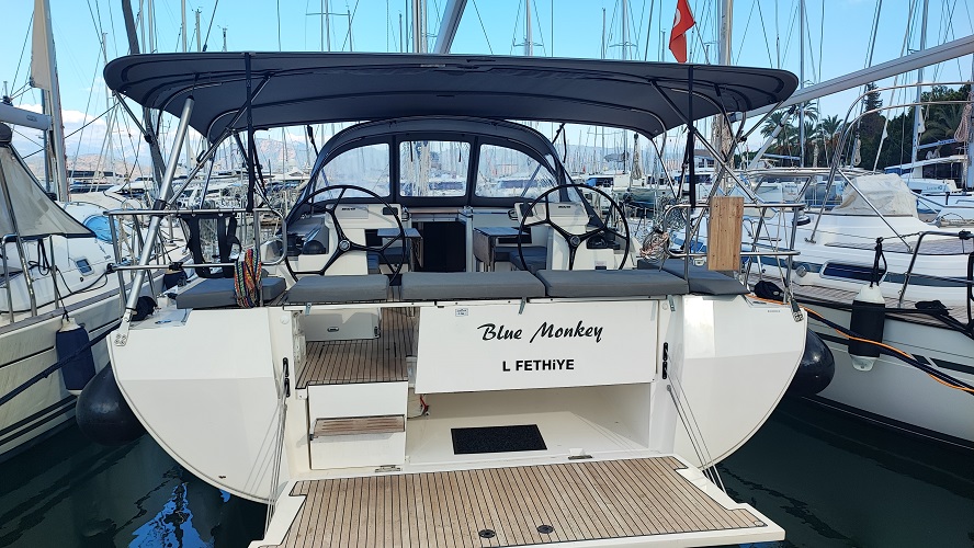 Photo #20 - Bavaria C45 - 3 cab. (Blue Monkey) en Fethiye - 37637