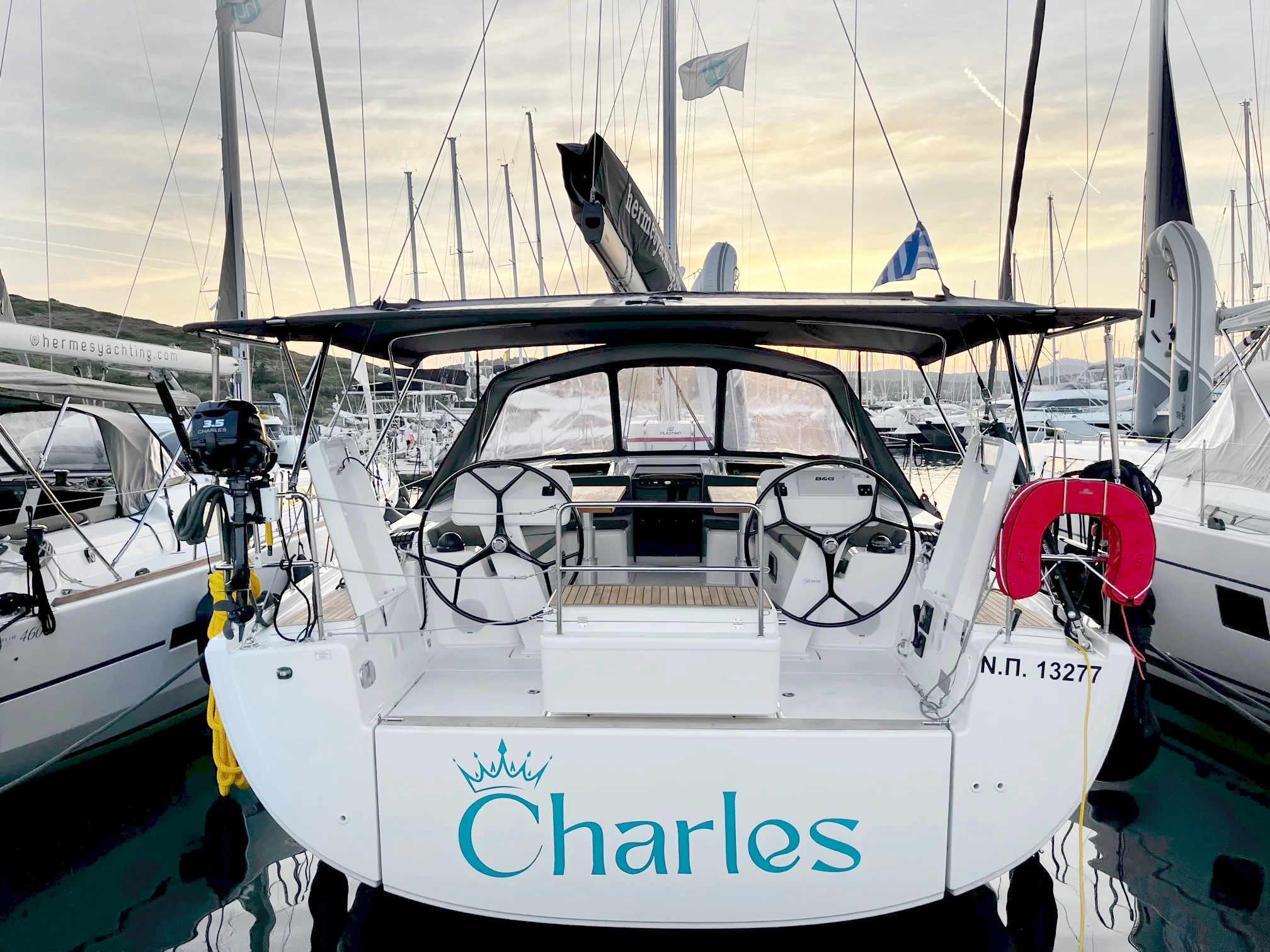 Hanse 508 - 5 + 1 cab. (Charles)  - 0