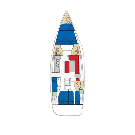 Jeanneau 54 - 5 + 1 cab. (Zaniah)  - 1
