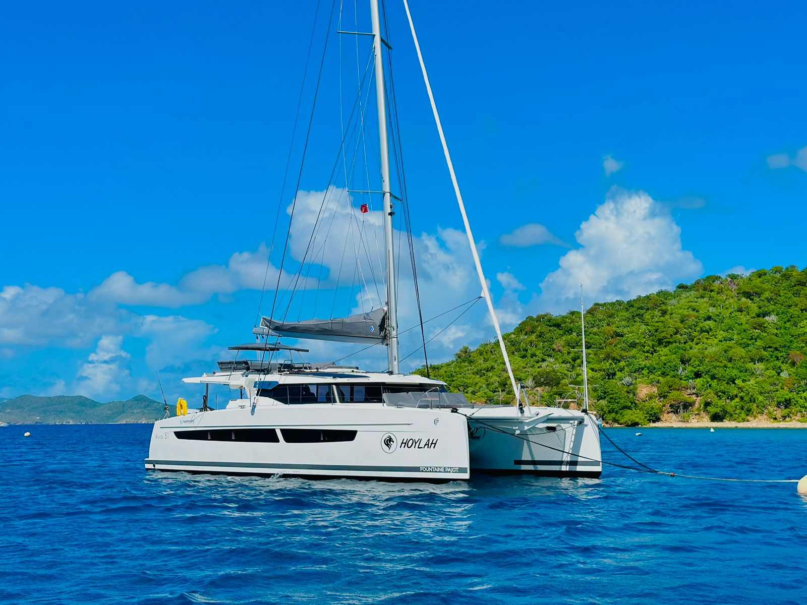 Photo #1 - Fountaine Pajot Aura 51 (Hoylah) in Nanny Cay - 37755