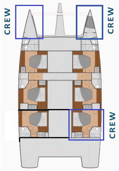 Photo #2 - Fountaine Pajot Samana 59 (Maurice) in Cannigione - 37772