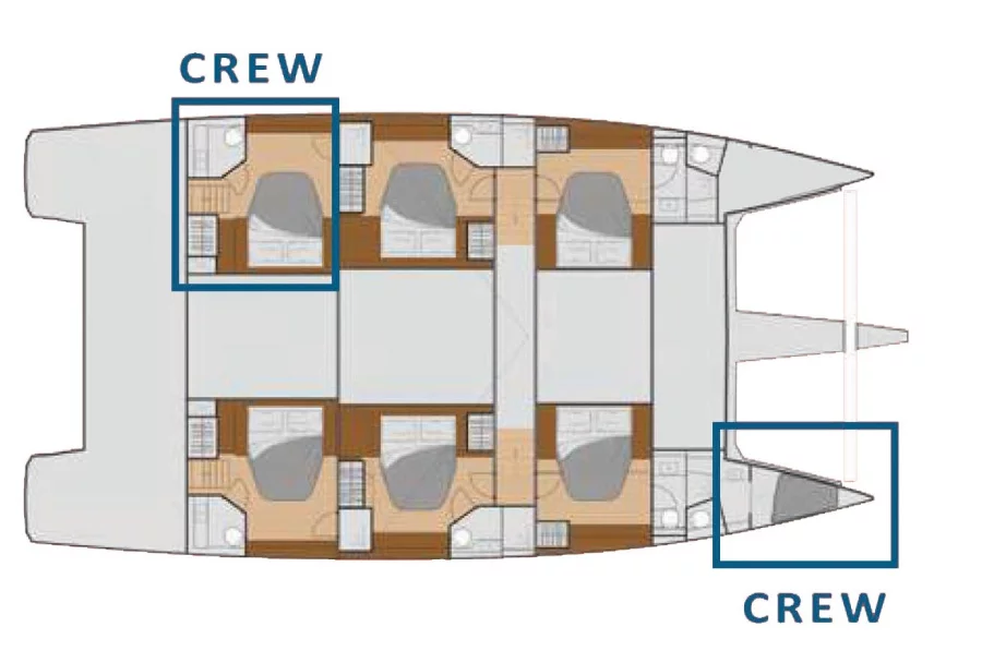 Fountaine Pajot Samana 59 (Maurice)  - 1