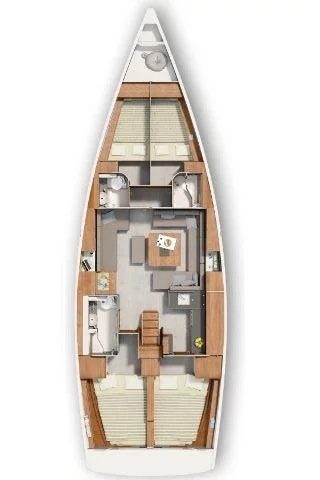 Hanse 445 (Juana)  - 1