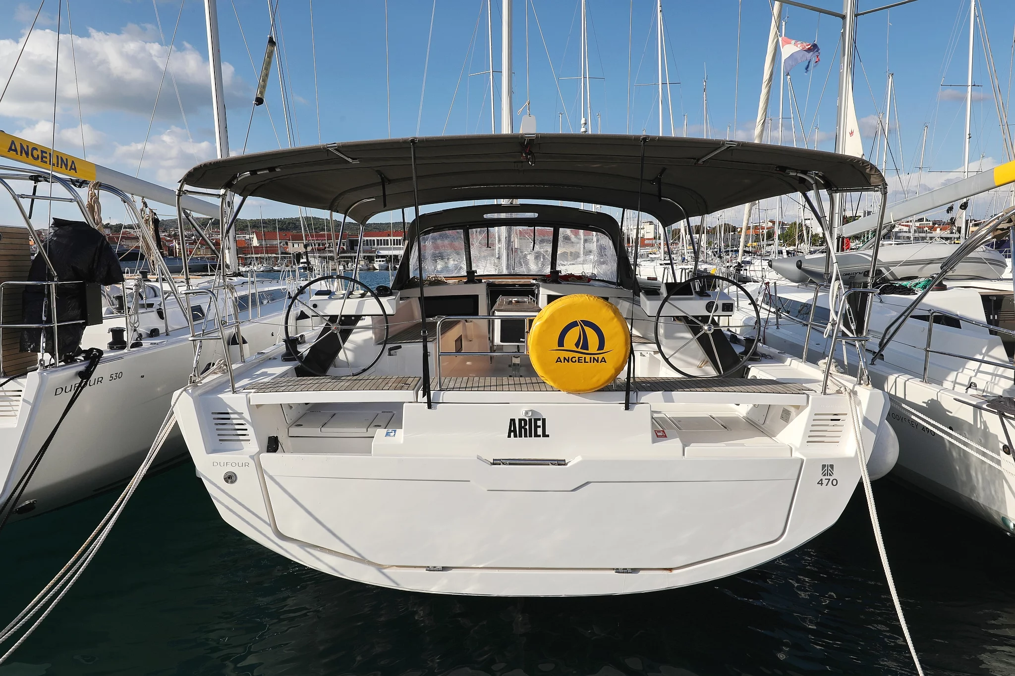 Dufour 470 - 4 cab. (Ariel)  - 0