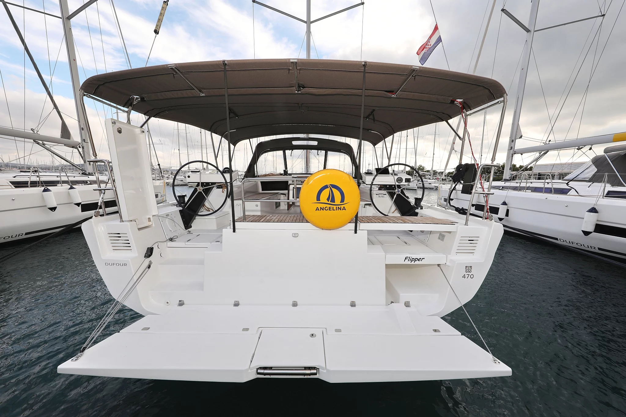 Dufour 470 - 4 cab. (Flipper)  - 2