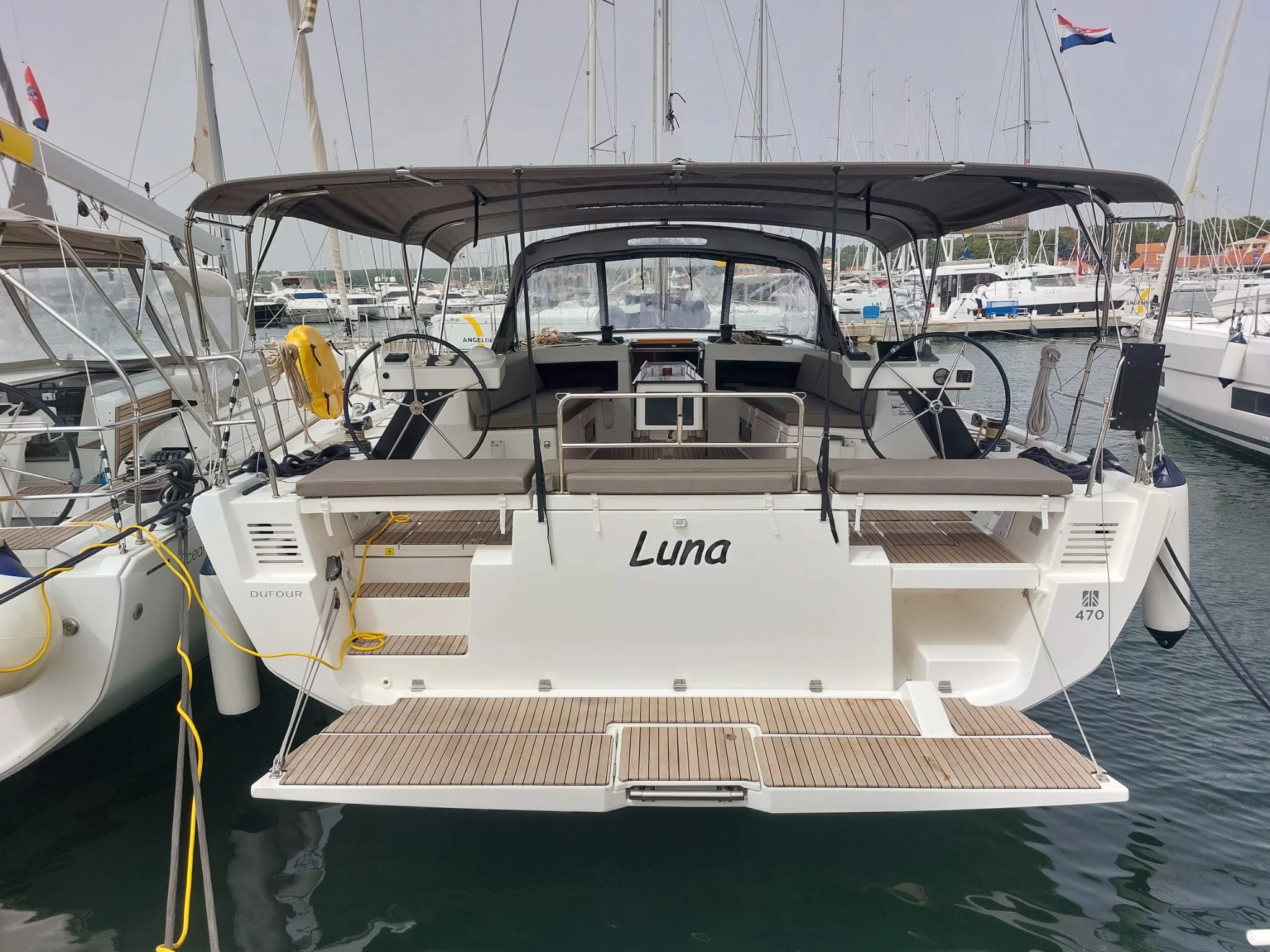 Dufour 470 - 4 cab. (Luna)  - 0