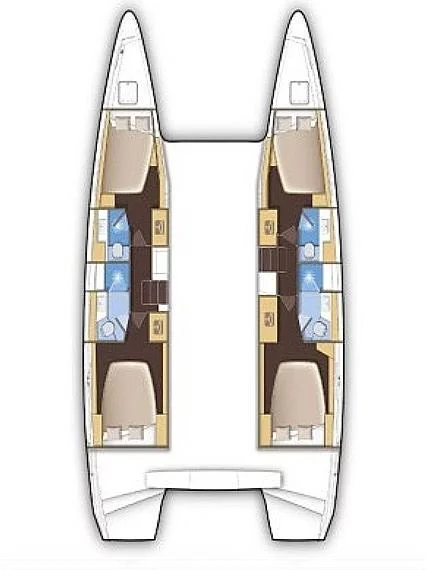 Lagoon 42 - 4 + 2 cab. (Orsa)  - 1