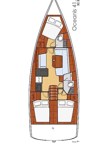 Oceanis 41.1 (Nafsika)  - 7