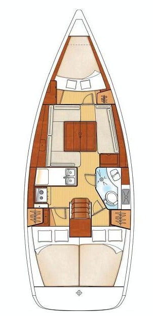 Photo #2 - Oceanis Clipper 343 (Panorama) in Skiathos - 37900