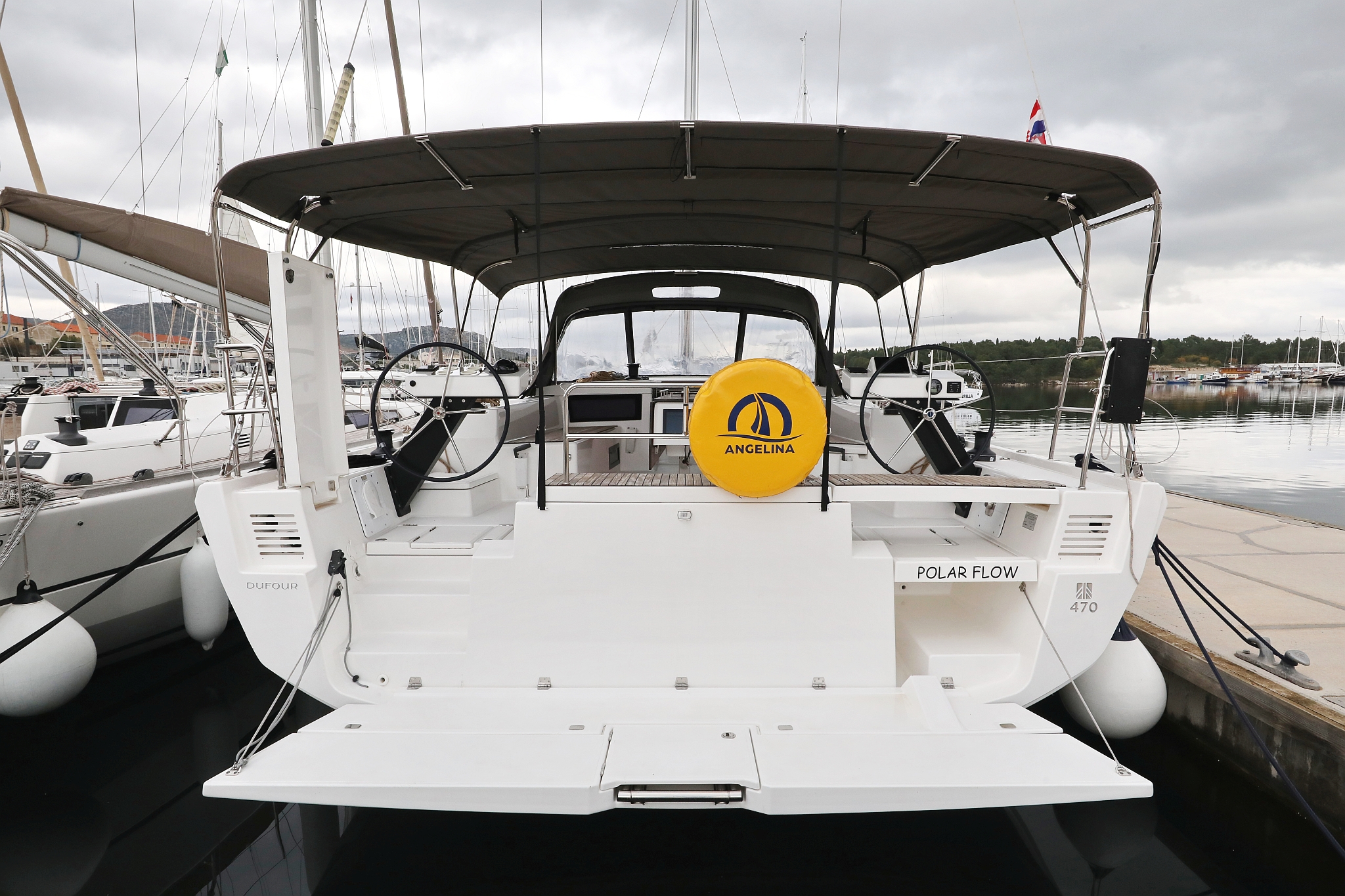 Photo #3 - Dufour 470 - 4 cab. (Polar Flow) in Sibenik - 37944