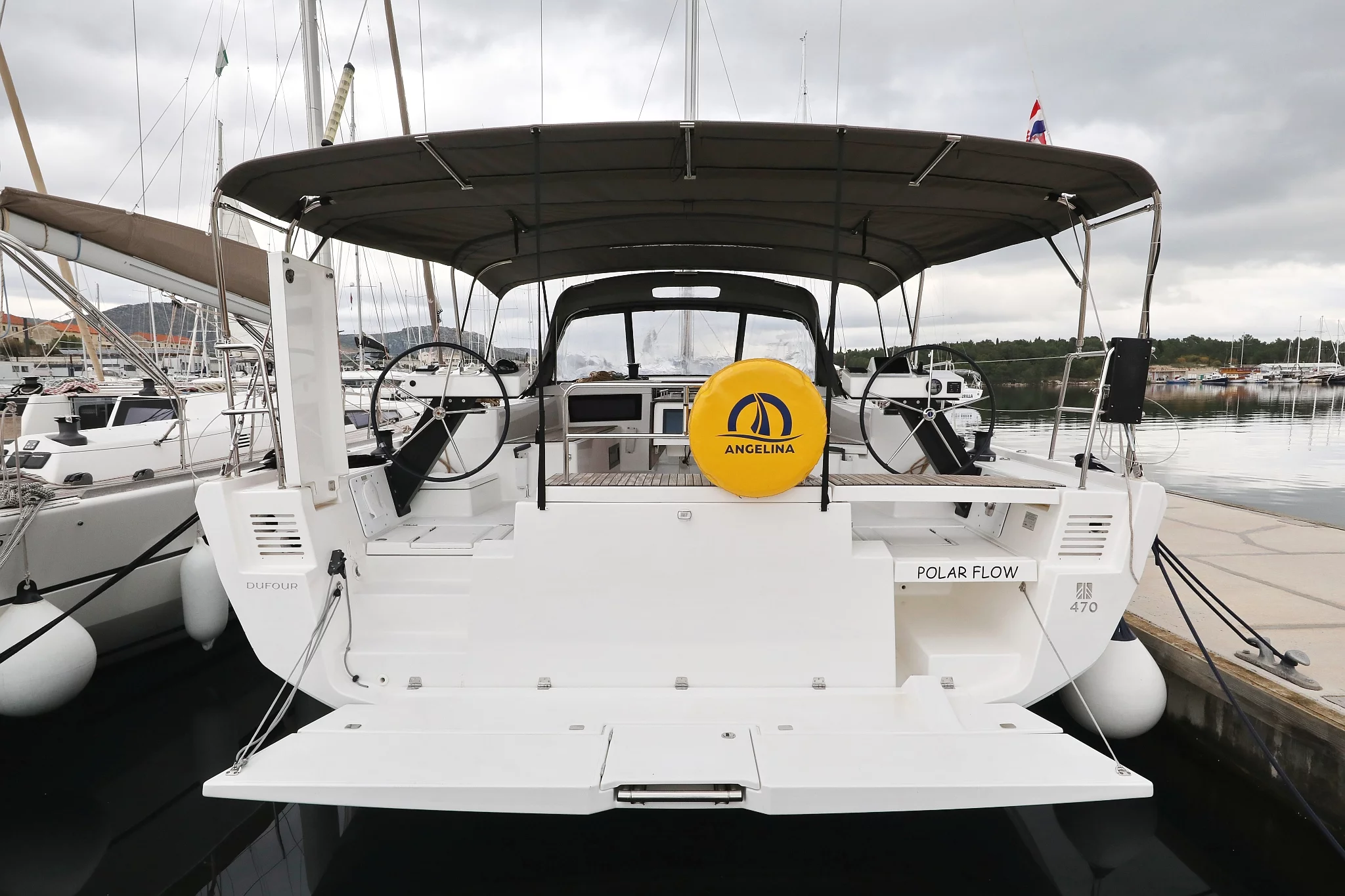 Dufour 470 - 4 cab. (Polar Flow)  - 2