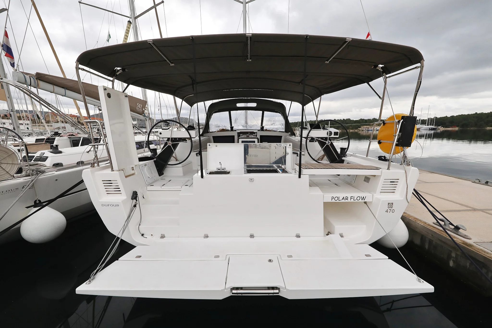 Dufour 470 - 4 cab. (Polar Flow)  - 3