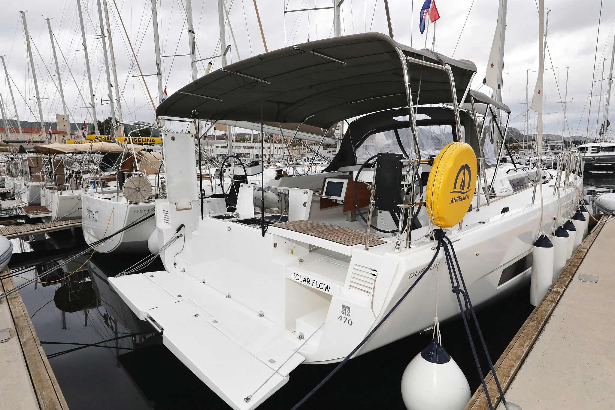 Dufour 470 - 4 cab. (Polar Flow)  - 46
