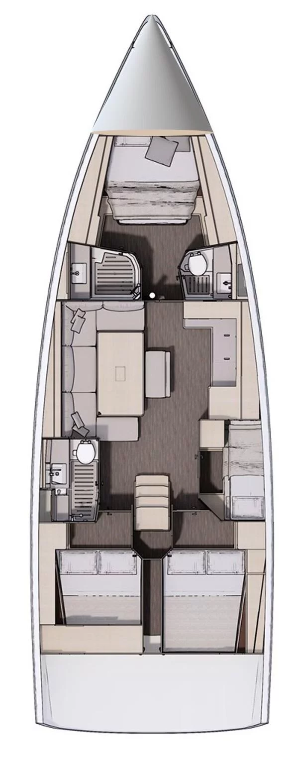 Dufour 470 - 4 cab. (Odyssey)  - 1