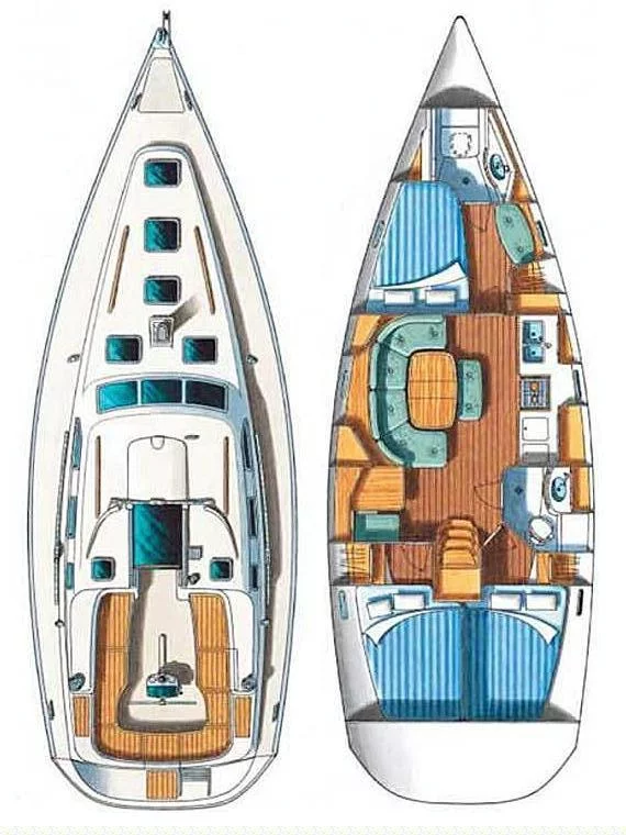 Oceanis Clipper 393 (Crete)  - 1