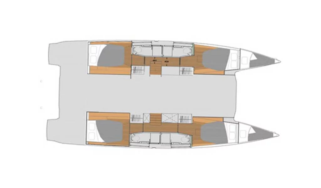 Fountaine Pajot Elba 45 - 4 + 1 cab. (Limin')  - 41