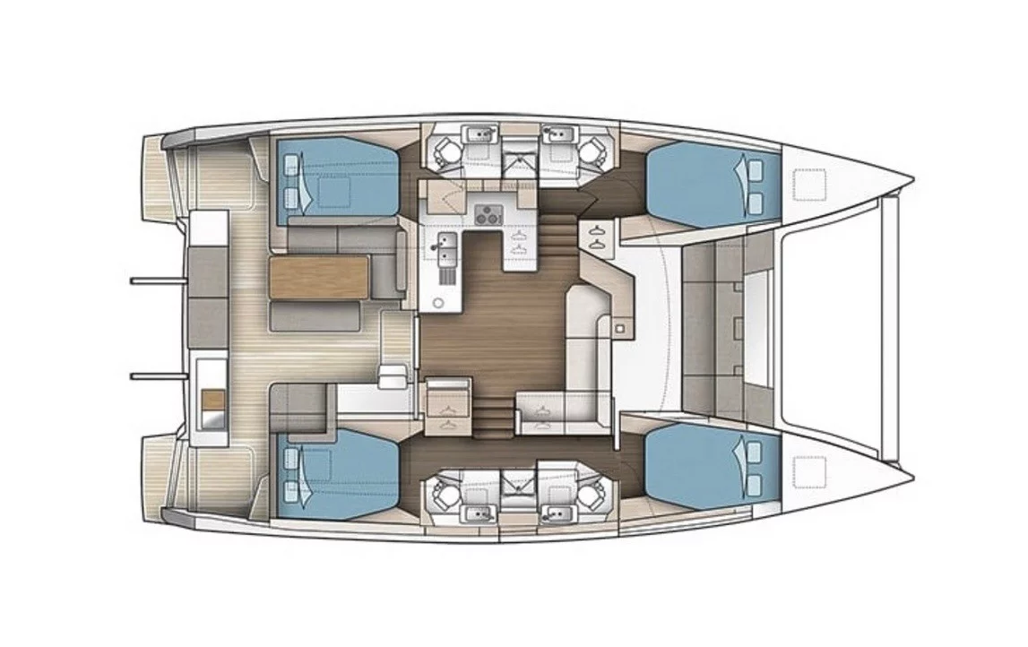Fountaine Pajot Astrea 42 (Unsupervised)  - 1