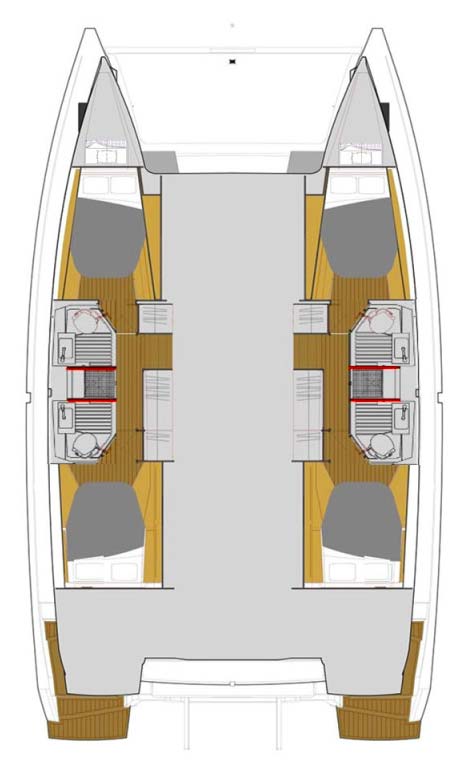 Photo #2 - Fountaine Pajot Astrea 42 - 4 + 2 cab. (Flonja) in Biograd - 38109