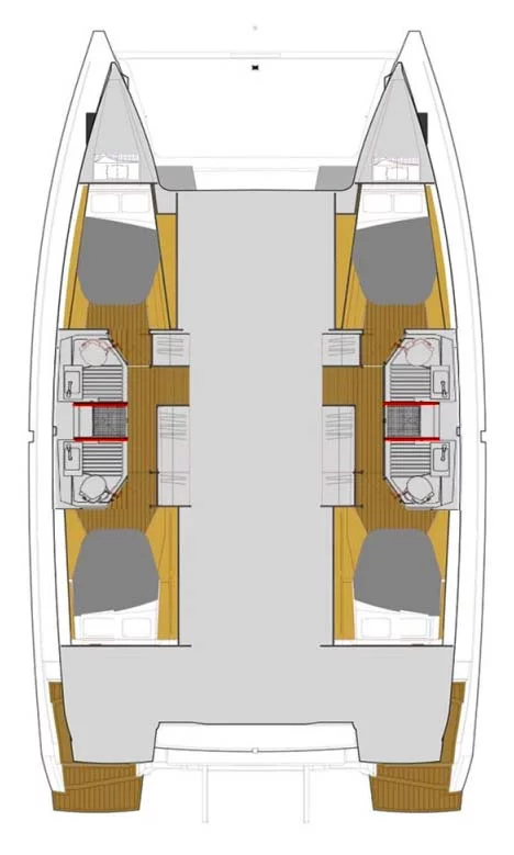 Fountaine Pajot Astrea 42 - 4 + 2 cab. (Flonja)  - 1