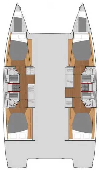 Fountaine Pajot Astrea 42 - 4 + 2 cab. (Alchiba)  - 1