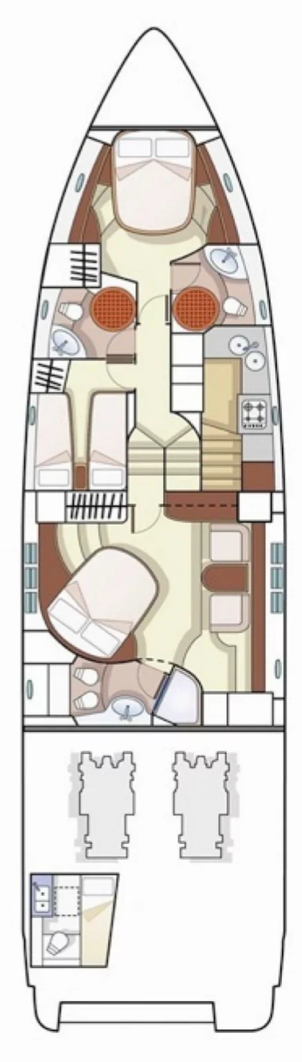 Azimut 68 - 3 + 1 cab. (Falch)  - 1