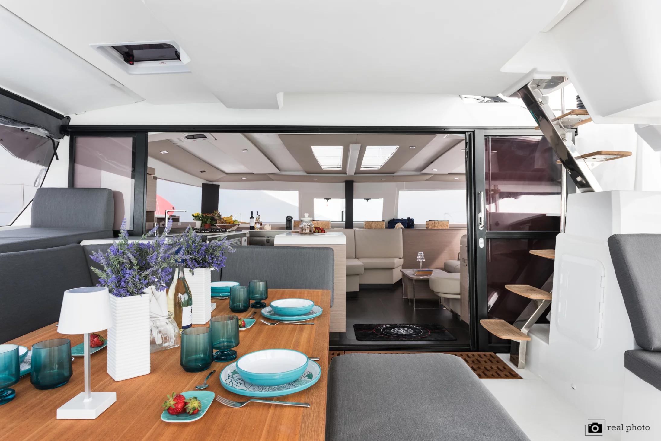Fountaine Pajot Aura 51 - 5 + 1 cab. (Papa Charlie)  - 4