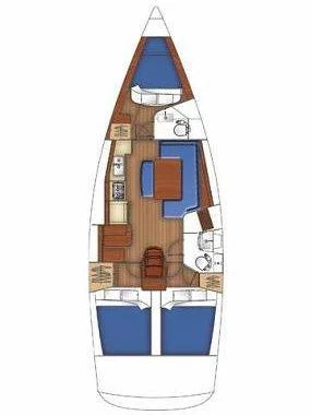 Oceanis 40 (Arina)  - 1