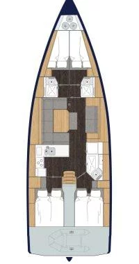 Bavaria C45 - 4 cab. (Northern Star)  - 14