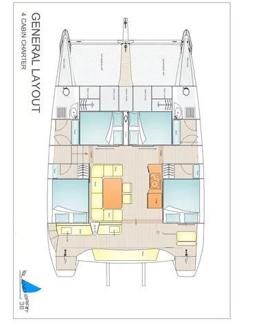 Island Spirit 38 - 4 cab. (Thai Angel)  - 1