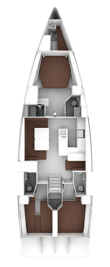 Bavaria Cruiser 56 - 3 + 1 cab. (Kallirrhoe)  - 1