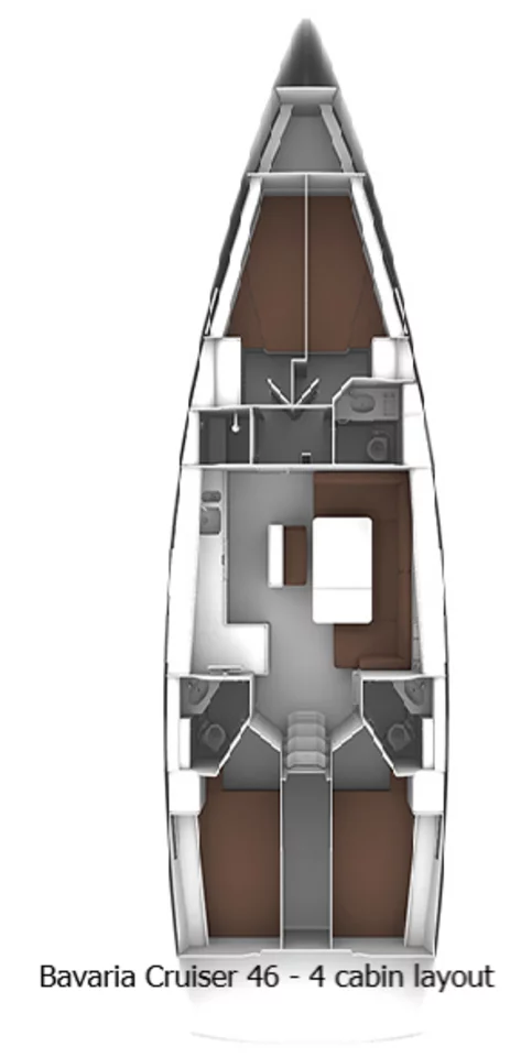 Bavaria Cruiser 46 - 4 cab. (Slovenska 4)  - 1