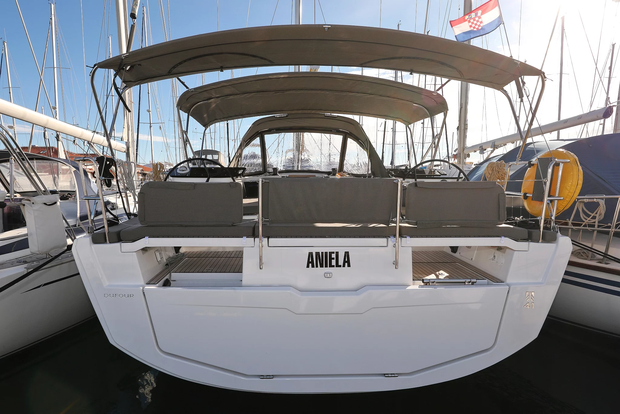 Dufour 41 - 4 cab. (Aniela)  - 0