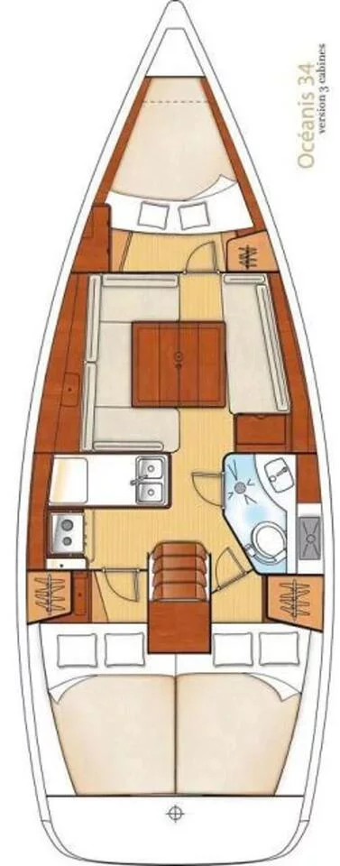 Oceanis 34 (Tayrona)  - 1
