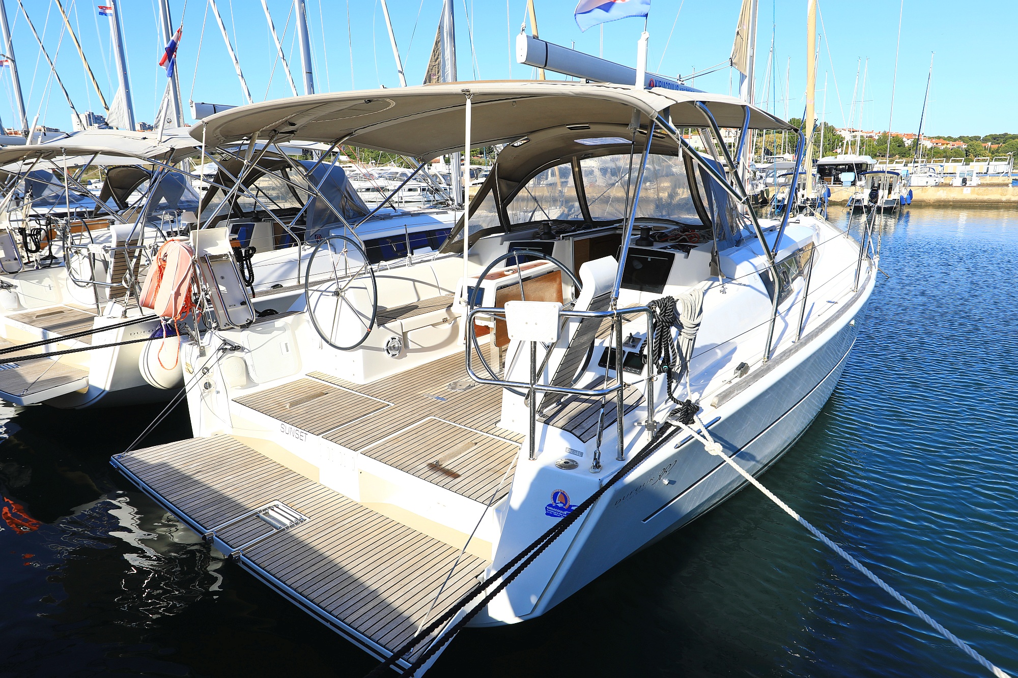 Photo #3 - Dufour 382 GL (Sunset) in Pula - 38451