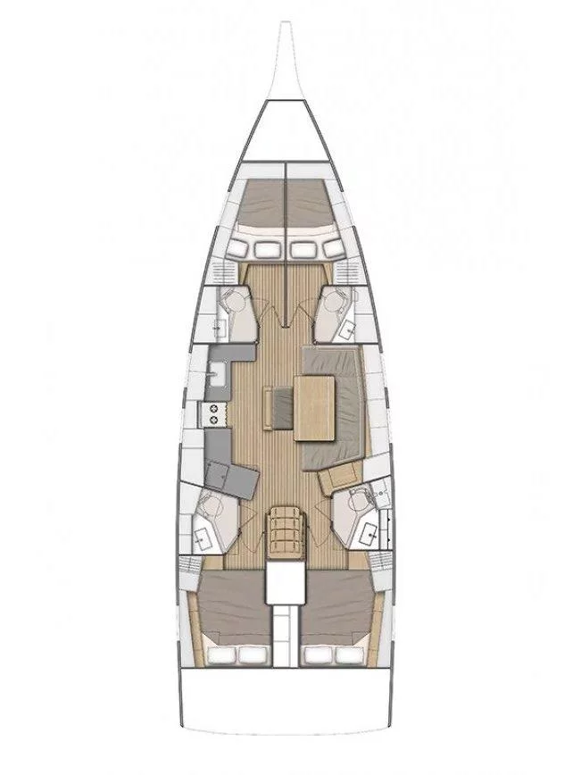 Oceanis 46.1 - 4 cab. (Solon)  - 1