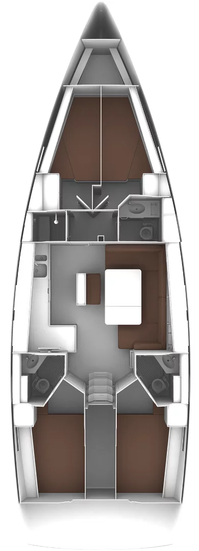 Bavaria Cruiser 46 - 4 cab. (Simba)  - 1