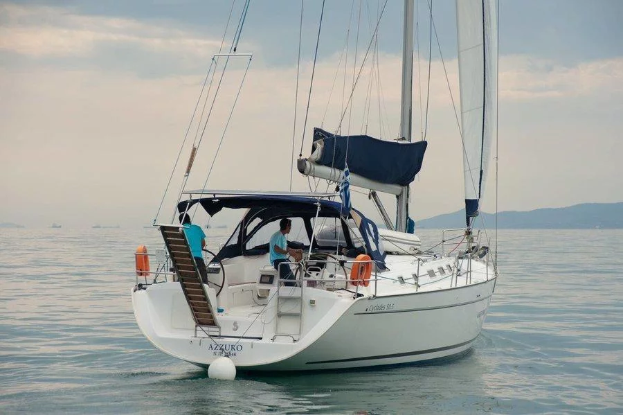Cyclades 50.5 - 5 + 1 cab. (Azzuro)  - 0