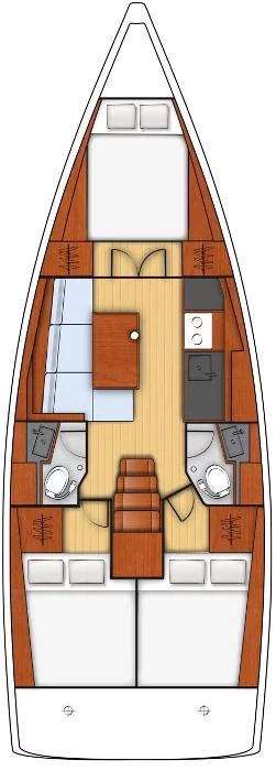 Oceanis 38.1 (Dama)  - 1