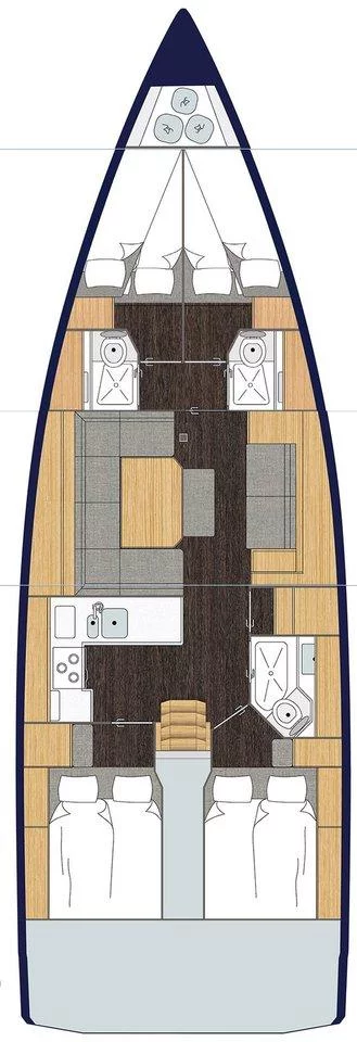 Bavaria C45 - 4 cab. (Calypso)  - 2