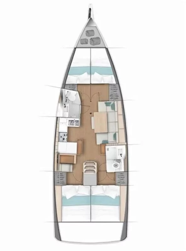 Sun Odyssey 440 (Georgia)  - 4