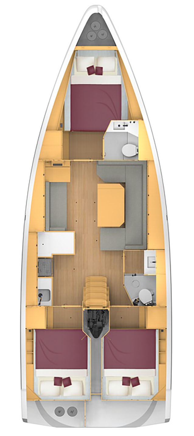 Photo #2 - Bavaria C42 (PRESTIGE) in Paros - 38880