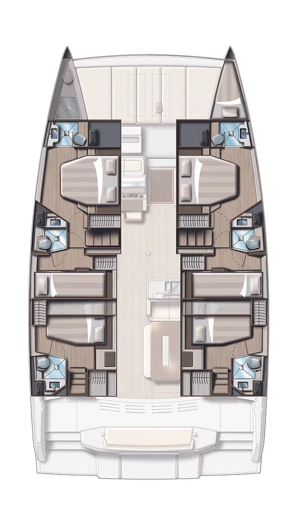 Bali 4.8 - 6 + 1 cab. (Esthera)  - 1