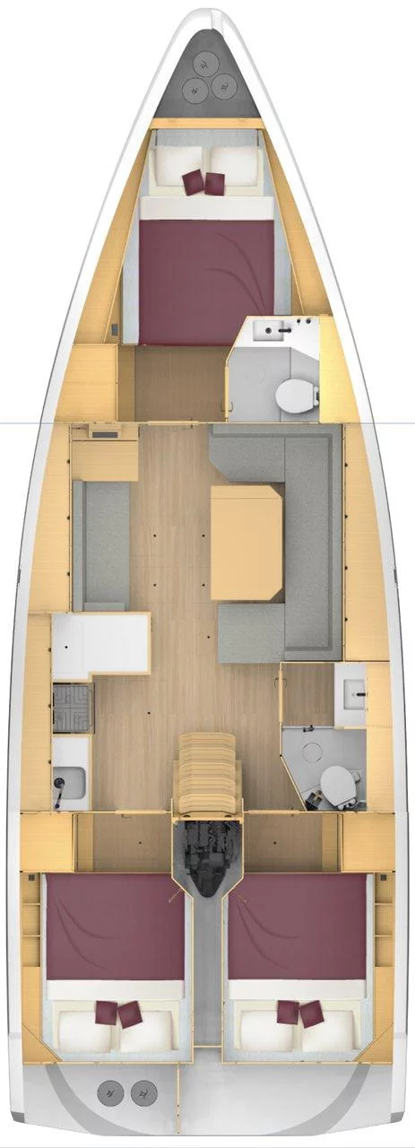 Bavaria C42 (Juju)  - 1