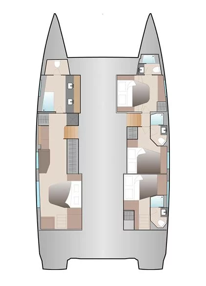 Fountaine Pajot Aura 51 (Le Grand Bogavant)  - 1