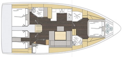 Photo #3 - Bavaria C46 - 4 cab. (Bosun) en Zadar - 39096
