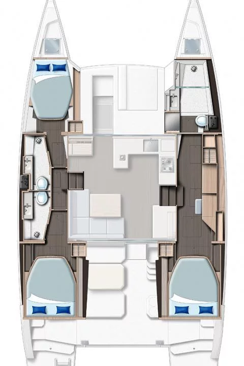 Leopard 42 - 3 cab. (Serenity)  - 1