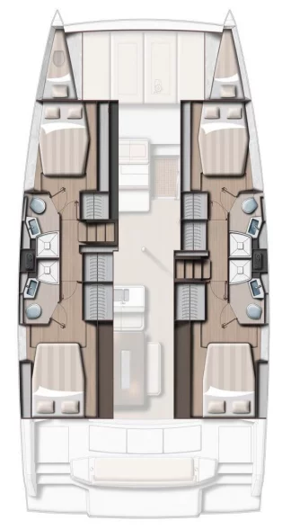 Bali 4.4 - 4 + 2 cab. (Silver Waters)  - 1