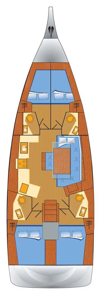 Oceanis 46.1 - 4 cab. (Miraculix)  - 1