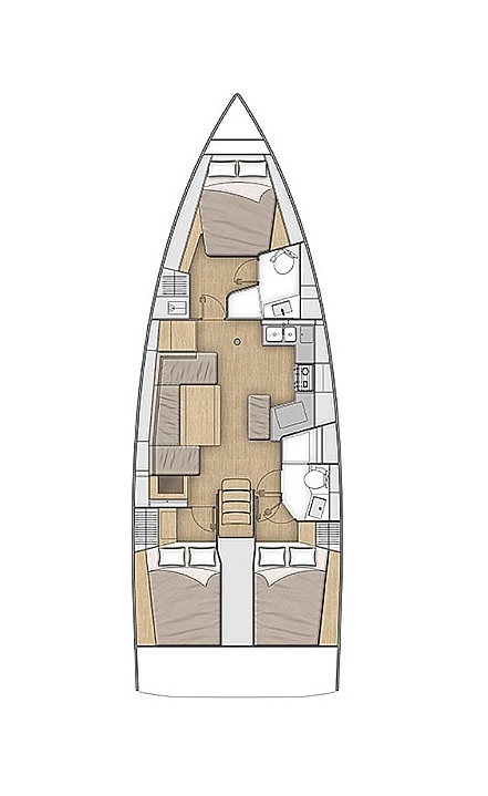 Photo #2 - Oceanis 40.1 (Monterey) en Lefkada - 39182