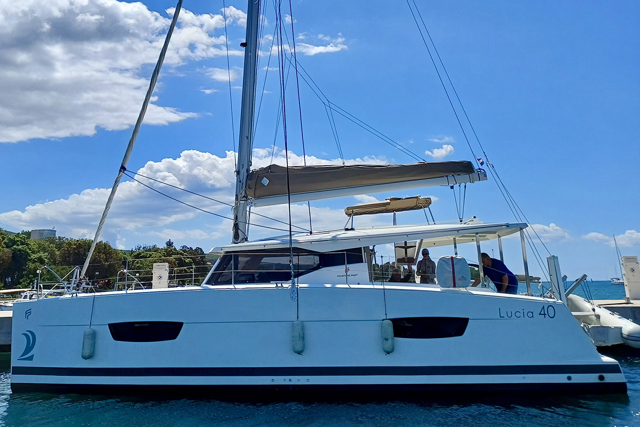 Photo #4 - Fountaine Pajot Lucia 40 - 4 cab. (Luce) in Krk - 39291